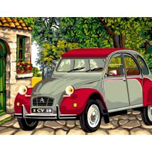 Canevas Antique Nostalgie 50x65cm - Megacrea DIY