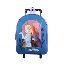 Sac À Dos À Roulettes 31 Cm Maternelle La Reine Des Neiges / Frozen Bleu - Bagtrotter - Bagtrotter