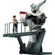 Mobile Police Patlabor - Maquette Plamax Mf-75 Minimum Factory Machine Bust Collection Noa Izumi With Alphonse 21 Cm - Max Factory