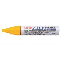 Marqueur Paint Marker Px30 Pointe Biseautée Large 4 - 8,5mm Jaune Uni-ball - Uni-Ball