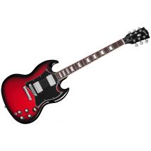 Sg Standard Custom Color Cardinal Red Burst + Housse Gibson