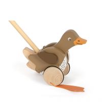 Canard À Pousser Avec Tête Mobile - Small foot company