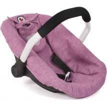 Siège De Voiture Pour Poupées Jean Rose - Bayer Chic 2000