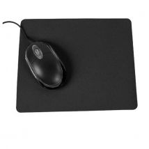 Tapis De Souris Antidérapant Jaune Ultra Fin Lavable Pour Ordinateur Bureau Noir Yonis - Yonis
