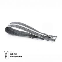 Fermeture Nylon Invisible 40 Cm Ruban Couleur Jeans - Eclair Prym