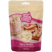 Funcakes Déco Melts Blanc - 250g - CakeSupplies