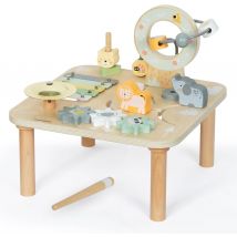 Jeux Bois Table Jeux Éducatif, Éveil Sensoriel Montessori, Music, Animaux Savane - Mamabrum