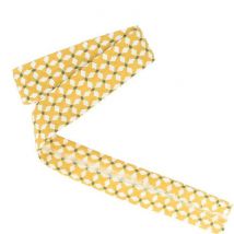 Biais De Couture 3 M X 20 Mm - Croix Jaunes - Artemio
