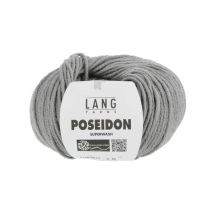Pelote De Laine Vierge Poseidon - Lang Yarns 24 Gris