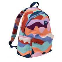 Sac À Dos Scolaire Classique 2 Fermetures Éclair (22 L) Série The Fun, Multicolore - Milan