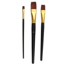 Lot De 3 Pinceaux Plats N°6/12/20 - Surdiscount