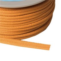 Bobine 20m Double Cordon 9mm Rose Orange Saumon - My mercerie