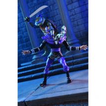 Les Tortues Ninja (cartoon) - Pack 2 Figurines Business Suit Casey Jones & Split Foot Soldier 18 Cm - Neca