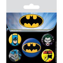 Batman Pack 5 Badges - Pyramid International