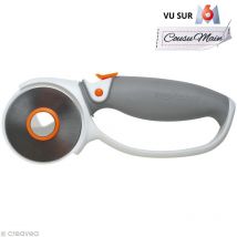 Cutter Rotatif Couture Et Patchwork - Lame Titanium 60 Mm - Fiskars