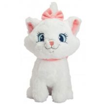 Peluche Chat Blanc Marie 33 Cm Les Aristochats - Doudou Disney Enfant - Nicotoy