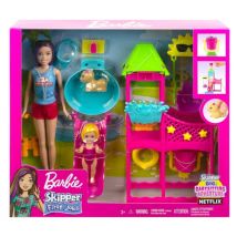 Coffret Barbie Skipper Parc Aquatique + Poupees - Metier, Premiers Jobs - Mattel - Hkd80 - Barbie