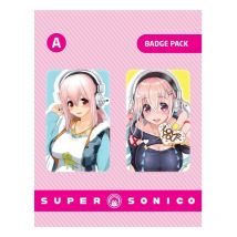 Super Sonico - Pack 2 Pin's Set A - Popbuddies