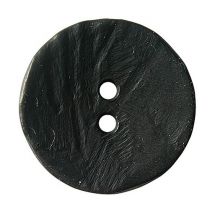 Bouton Rond Imitation Bois 2 Trous 30mm X 1 - Prym Noir