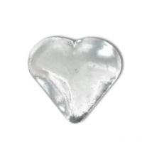 Strass Thermocollant Coeur 6,5x7mm Cristal 24 Pièces - Ki Sign