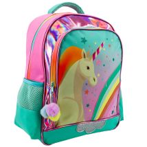 Sac À Dos Licorne Arc-en-ciel 41 Cm Haut De Gamme