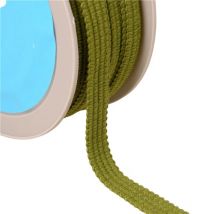 Bobine 20m Galon Quatre Cordons 15mm Vert Kaki - My mercerie