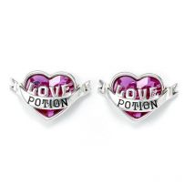 Harry Potter X Swarovski - Boucles D'Oreilles Philtre D'Amour (argent Sterling) - Carat Shop