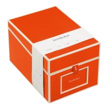 Boîte À Cd Et Photos – Pour Photos 10x15 Cm – Orange – Semikolon