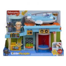 Fisher-price-little People-aventures A L'Aéroport-coffret Htj26 - Fisher Price