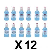 Lot De 12 Colles Liquides - Incolore - Avec Applicateur Caoutchouc - Flacon 55ml - Pentel