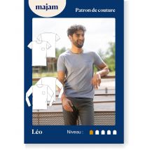 Patron T-shirt / Pull Leo- Taille 34 À 48 - Majam