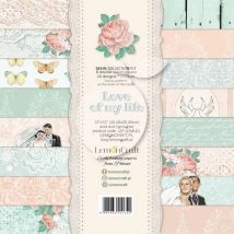 8 Papiers Scrapbooking 30.5 X 30.5 Cm Lemoncraft Love Of My Life - LEMONCRAFT
