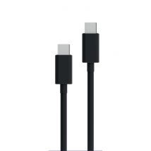 Myway Câble Usb-c Vers Usb-c Charge 60w Et Synchronisation 1m Noir