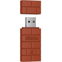 8bitdo Adaptateur Wireless Usb Version 2 Pour Windows/raspberry Pi/steam Deck/xbox/ps5/nintendo Switch