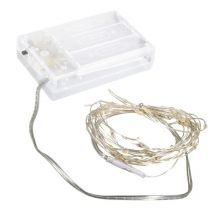 Guirlande Lumineuse 40 Mini Led 235 Cm Avec Fil Et Minuterie - Rayher