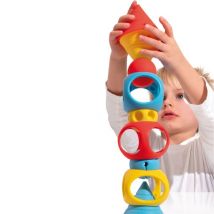 Pyramide En Silicone Souple - Jouet Créatif Et Éducatif - Moluk