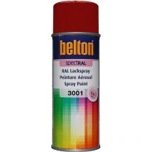 Bombe De Peinture Belton Spectral Ral3001 Rouge Sécurité 400ml