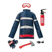 Déguisement Pompier Avec Accessoires 6-8 Ans Oxybul