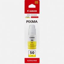 Bouteille D'Encre - Gi-50y- Jaune - Compatibilité Pixma Megatank - (3405c001)