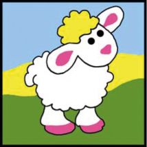 Kit Canevas Soudan Enfant Mouton - Margot