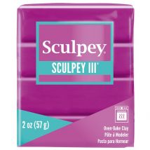 Pâte Iii Violet - 57 Gr - Sculpey