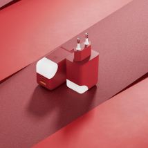 Adaptateur Secteur Rapide 65w Rouge - Xoopar