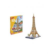 Tour Eiffel - Puzzles 3d -31 Pièces - À Partir De 5 Ans - MGM