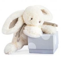 Lapin Bonbon Taupe Gm 30cm - Doudou et Compagnie