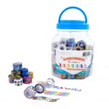 Ruban Adhésif Bonbonnière Fanfreluche 100 Pièces - Sodertex