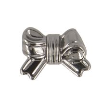 Lot De 3 Boutons Mini Noeud 15mm Gris Foncé - MyMercerie