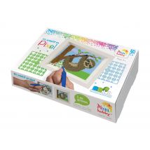 Pixel Kit Créatif Tableau Avec Cadre 14x17cm - Paresseux - Pixel ou Pixel kit