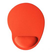 Tapis De Souris Ergonomique Repose Poignet Ultra Fin Confort Optimal Orange Yonis - Yonis