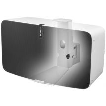 Cavus Support Mural Horizontal Blanc Pour Sonos Five / Play:5