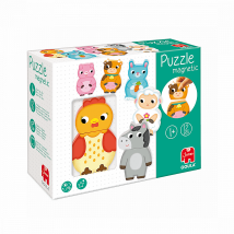 Puzzle Magnetique Ferme A Partir De 12 Mois - Goula - Noir